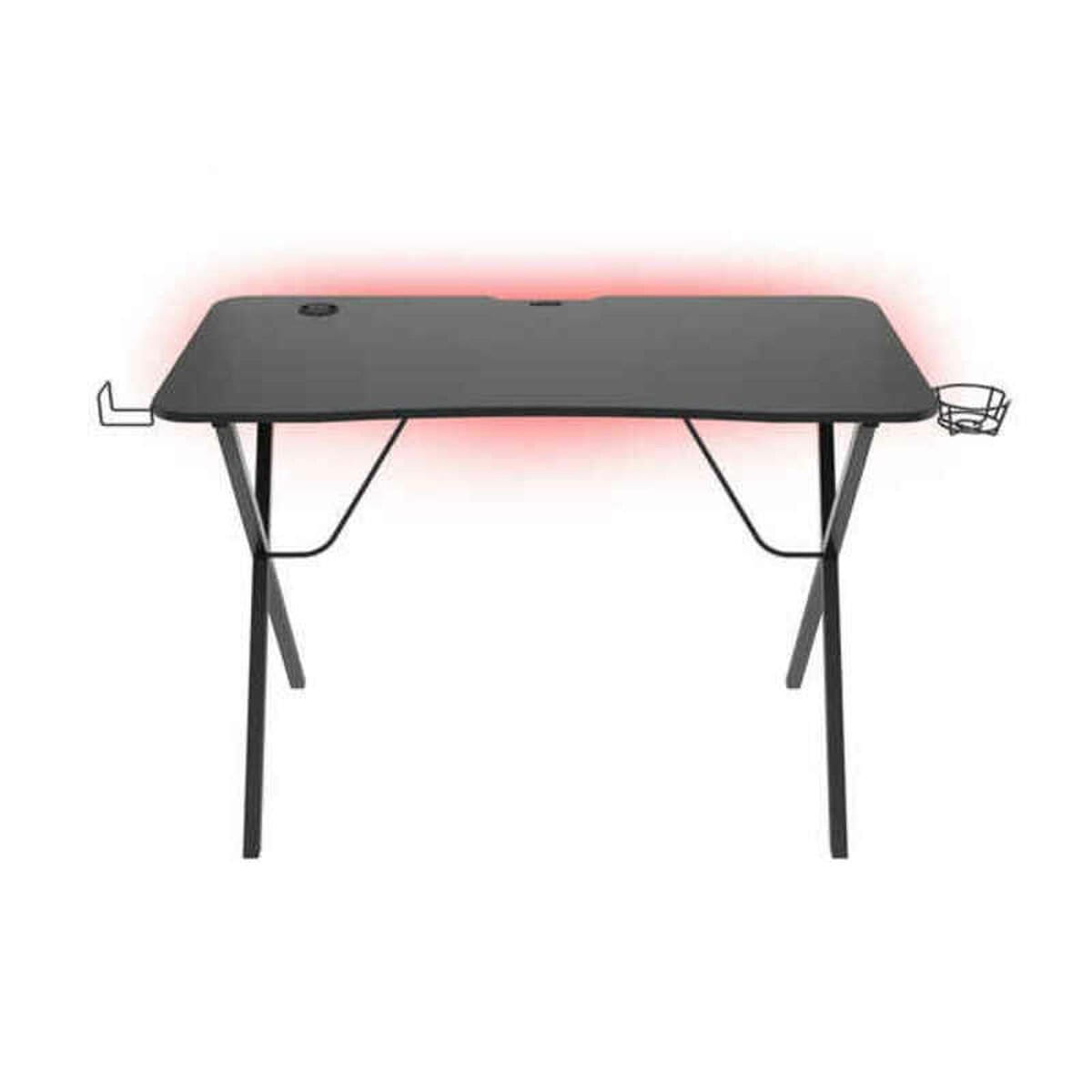 Mesa de Escritorio Gaming Gaming Genesis Holm 200 RGB Negro