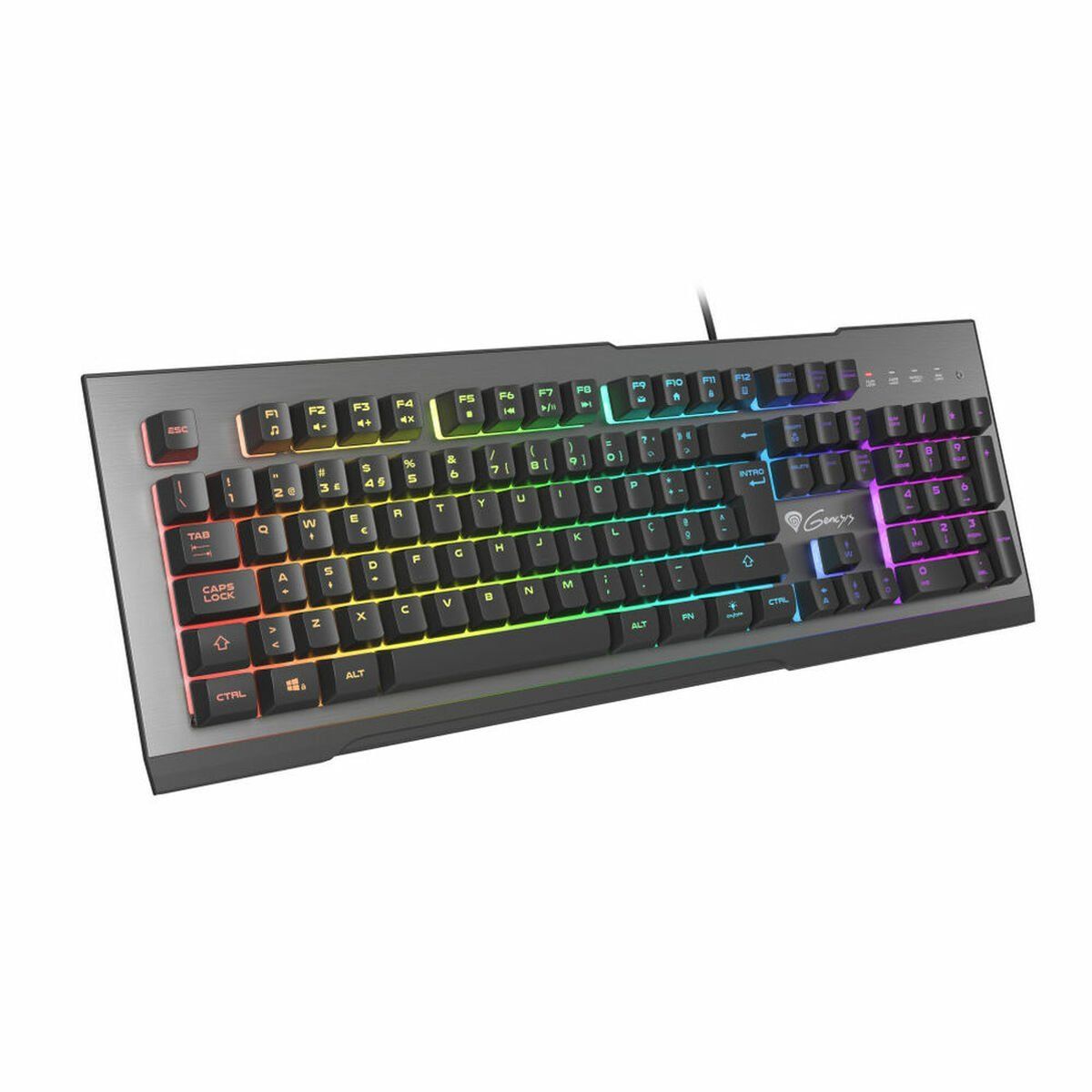 Teclado Genesis NKG-1622 Negro Qwerty Español