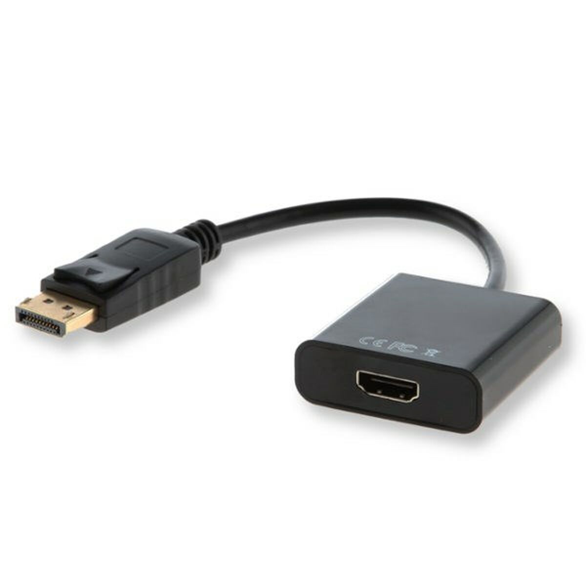 Adaptador DisplayPort a HDMI Savio CL-55 Negro 20 cm