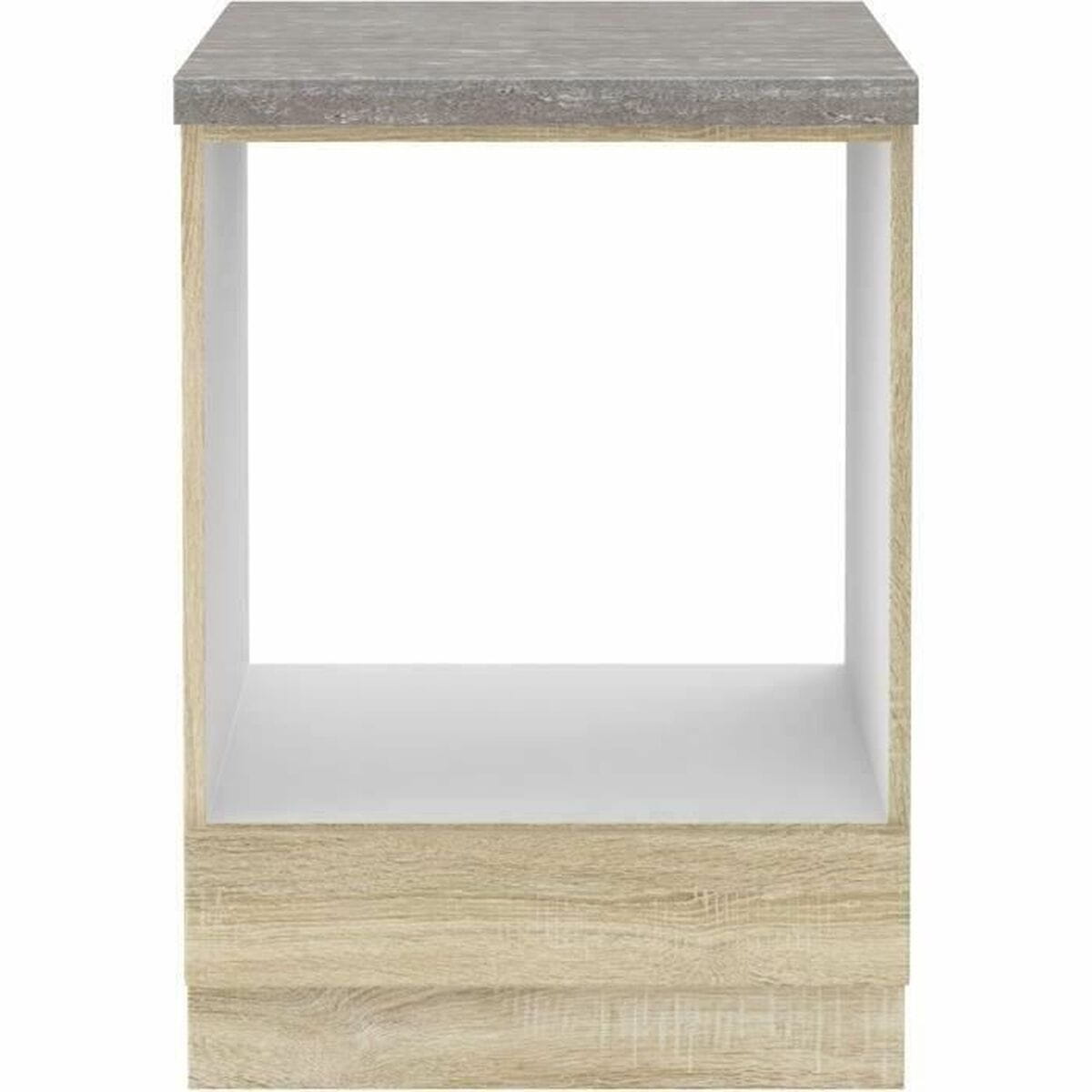 Mueble para horno Lassen Gris 60 x 51,6 x 85 cm