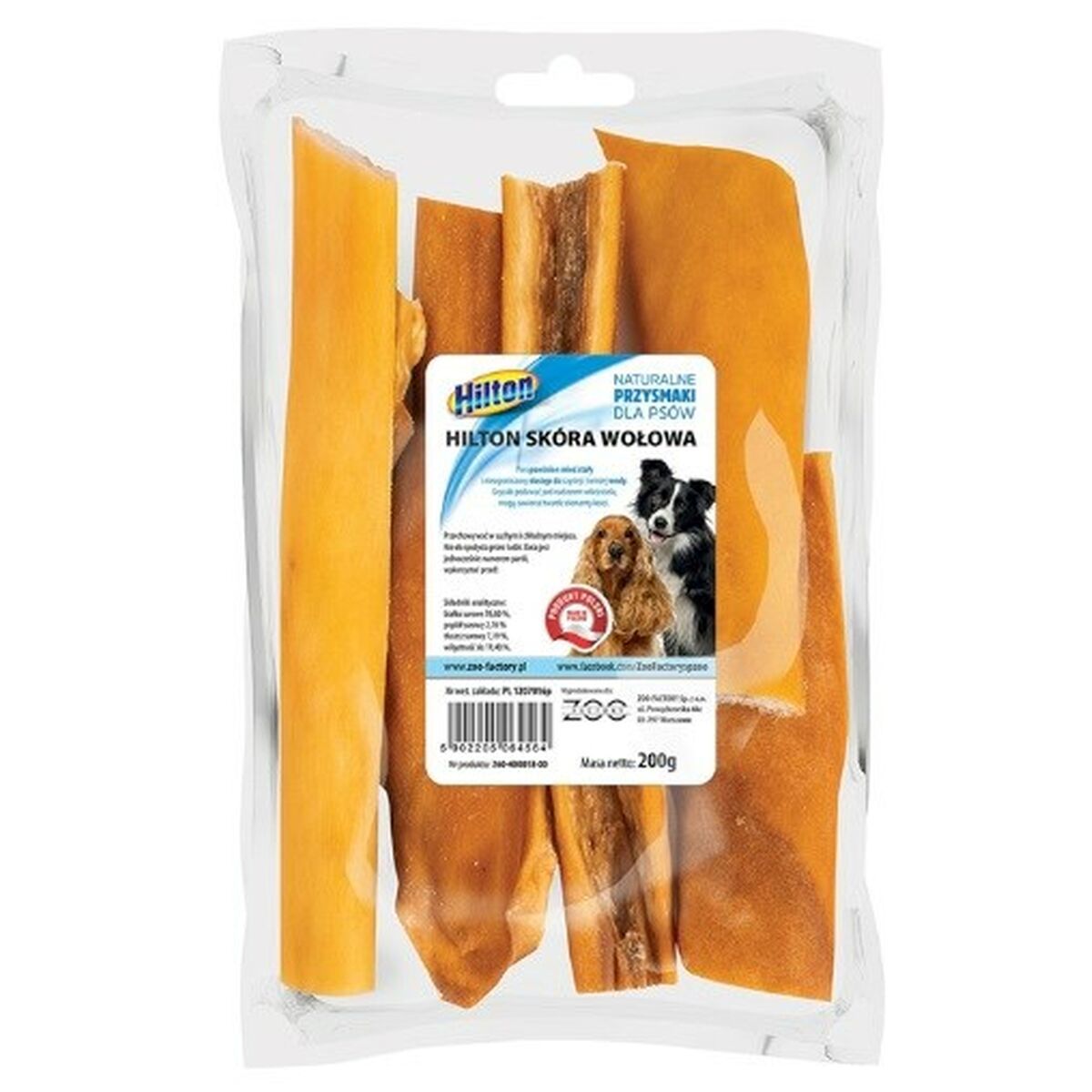 Snack para Perros Hilton Carne de vacuno 200 g