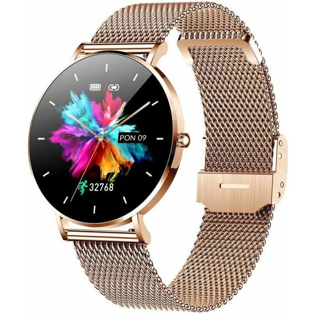 Smartwatch Manta Alexa SWU501GD Rosa Dorado Rosa Dorado 1,32"