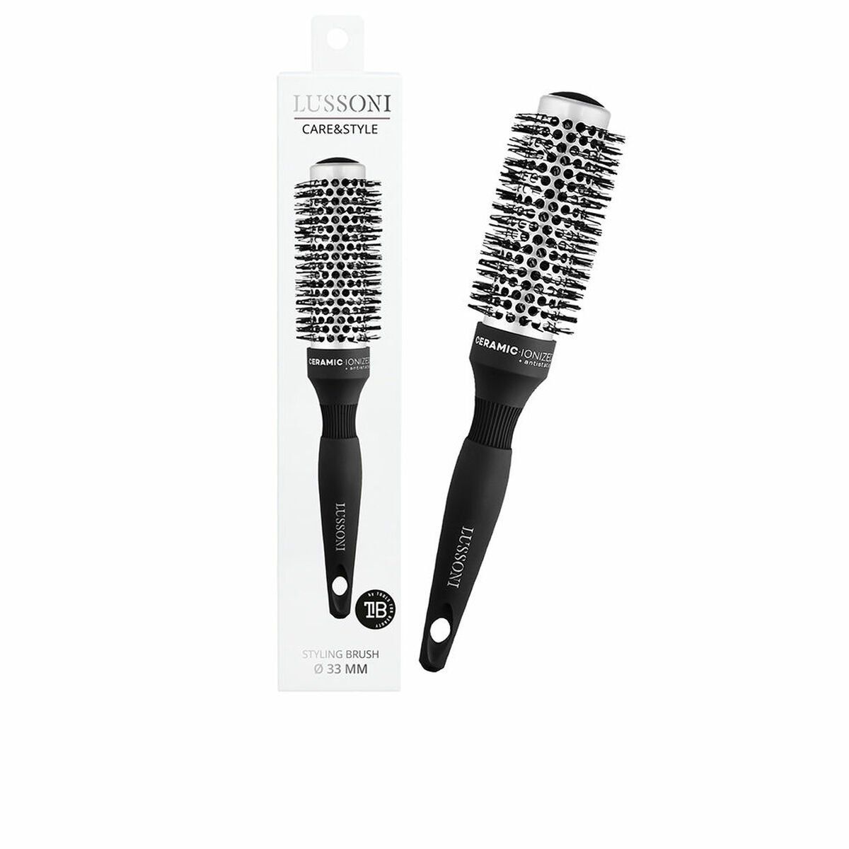 Cepillo Moldeador Lussoni Care Style Cerámica Ø 33 mm