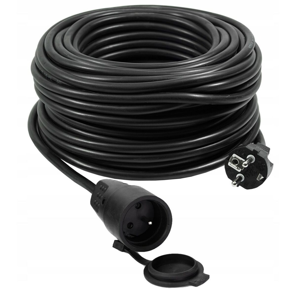 Cable de Alimentación Vertex PZO50M Negro 50 m