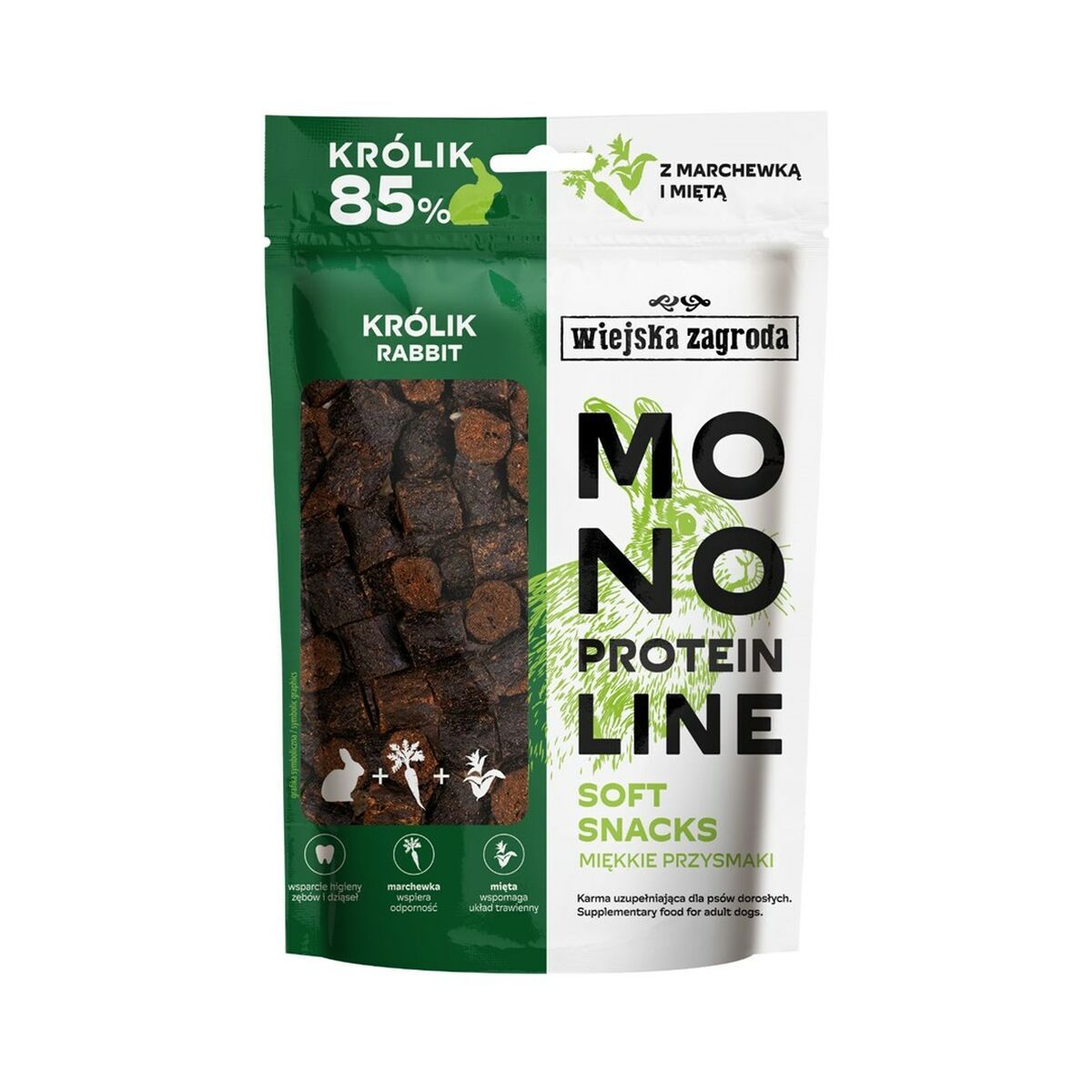 Snack para Perros WIEJSKA ZAGRODA Conejo 115 g