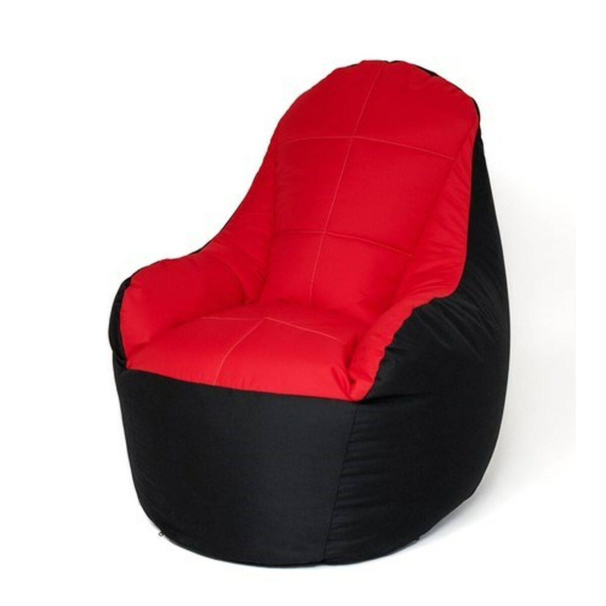 Puff GO GIFT Negro Rojo Oxford tejido antidesgarros
