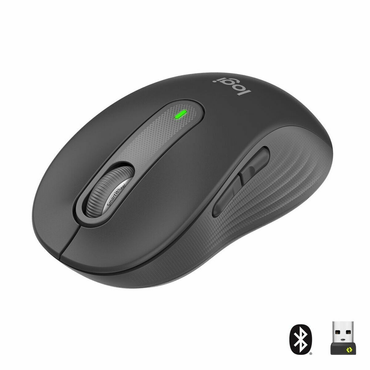 Ratón Inalámbrico Logitech Signature M650 Grafito 4000 dpi 2000 dpi