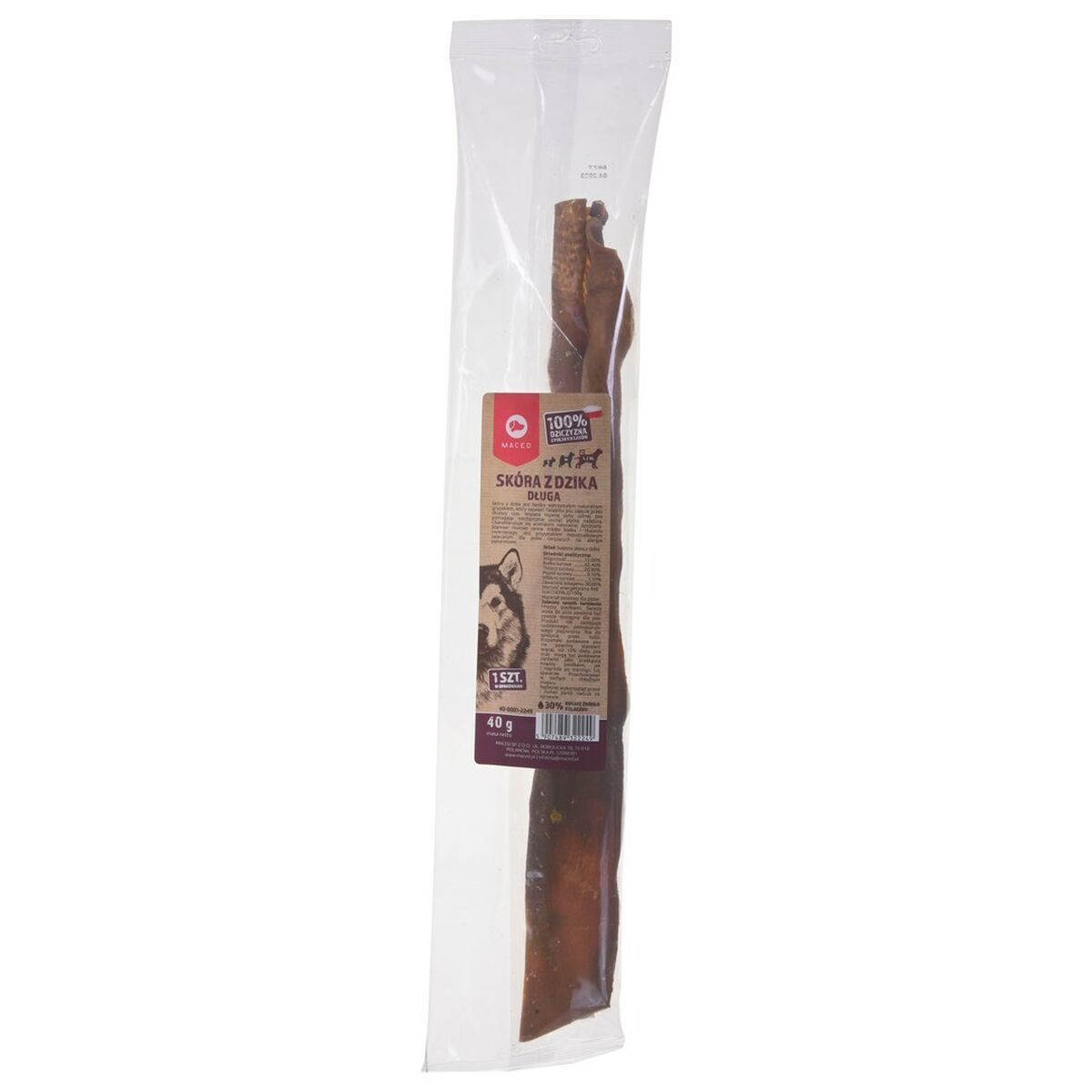 Snack para Perros Maced Jabalí 40 g 1 Pieza