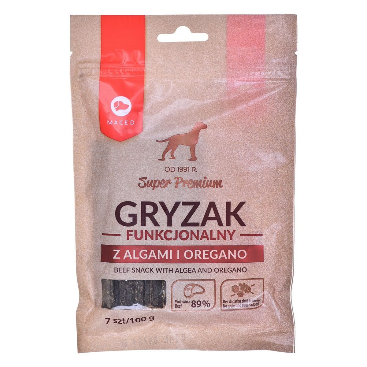 Snack para Perros Maced Ternera Carne de vacuno 100 g