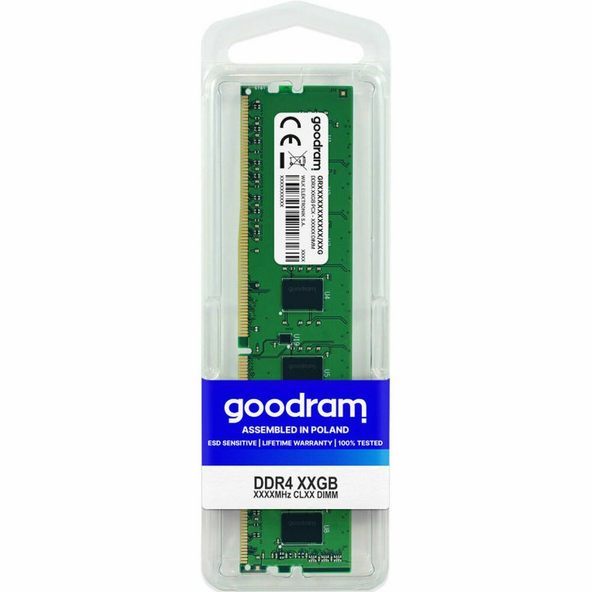 Memoria RAM GoodRam GR2400D464L17S/8G 8 GB DDR4 2400 MHz 8 GB DDR4 2400 MHz CL17