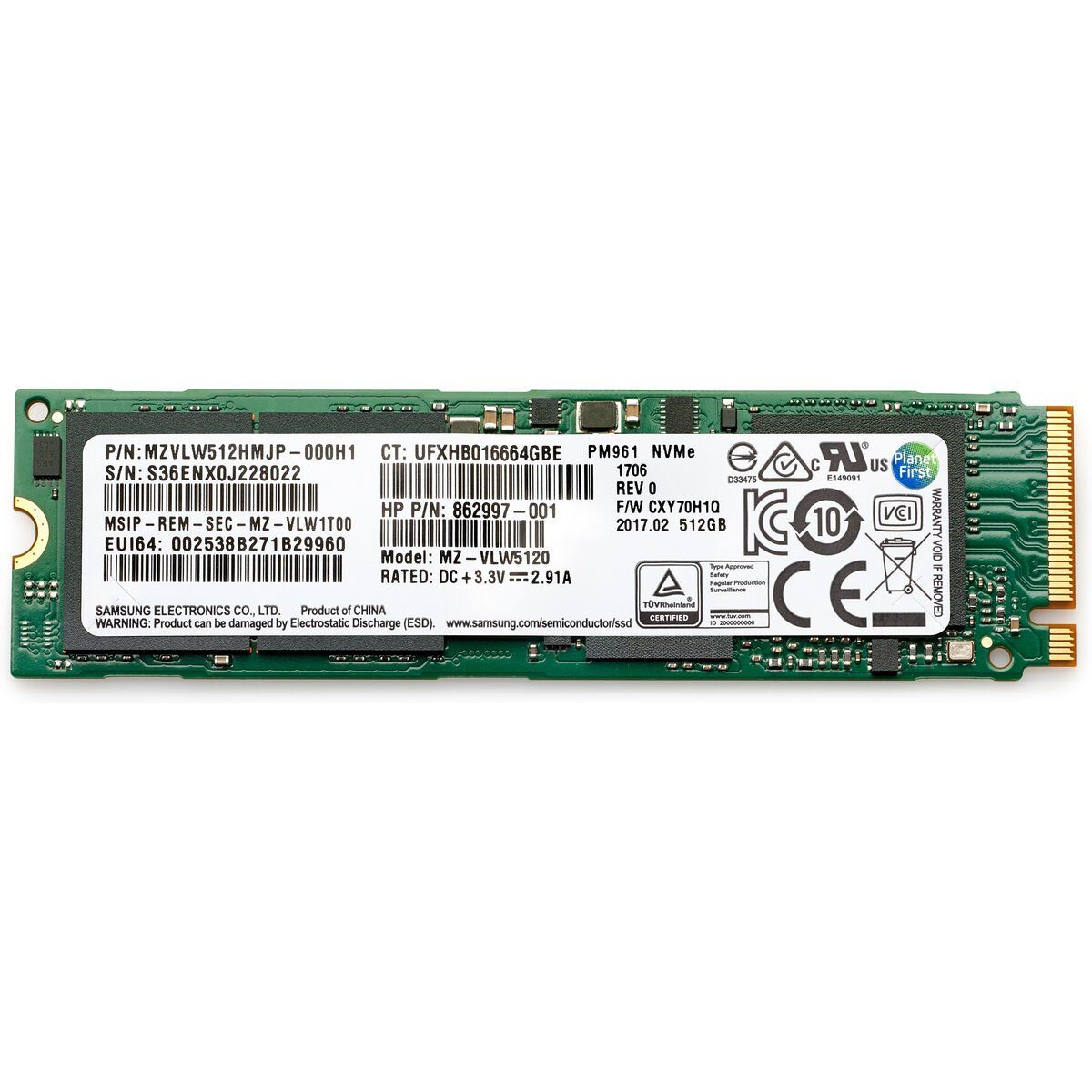 Disco Duro HP 406L7AA 1 TB SSD