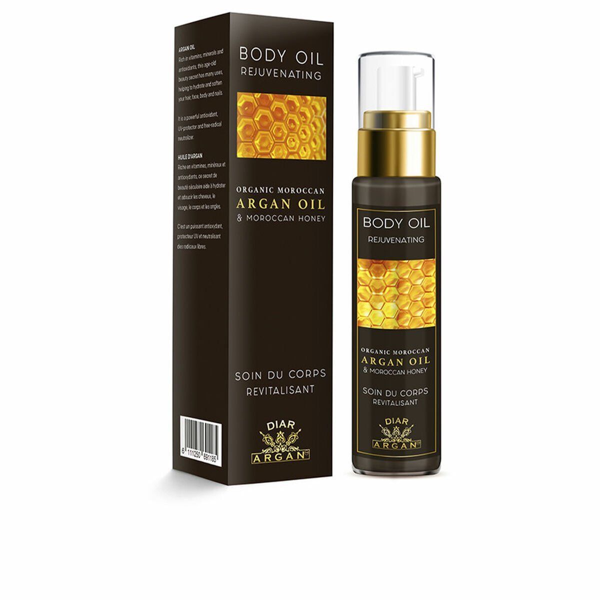 Aceite Corporal Diar Argan Aceite Corporal Rejuvenecedor 50 ml