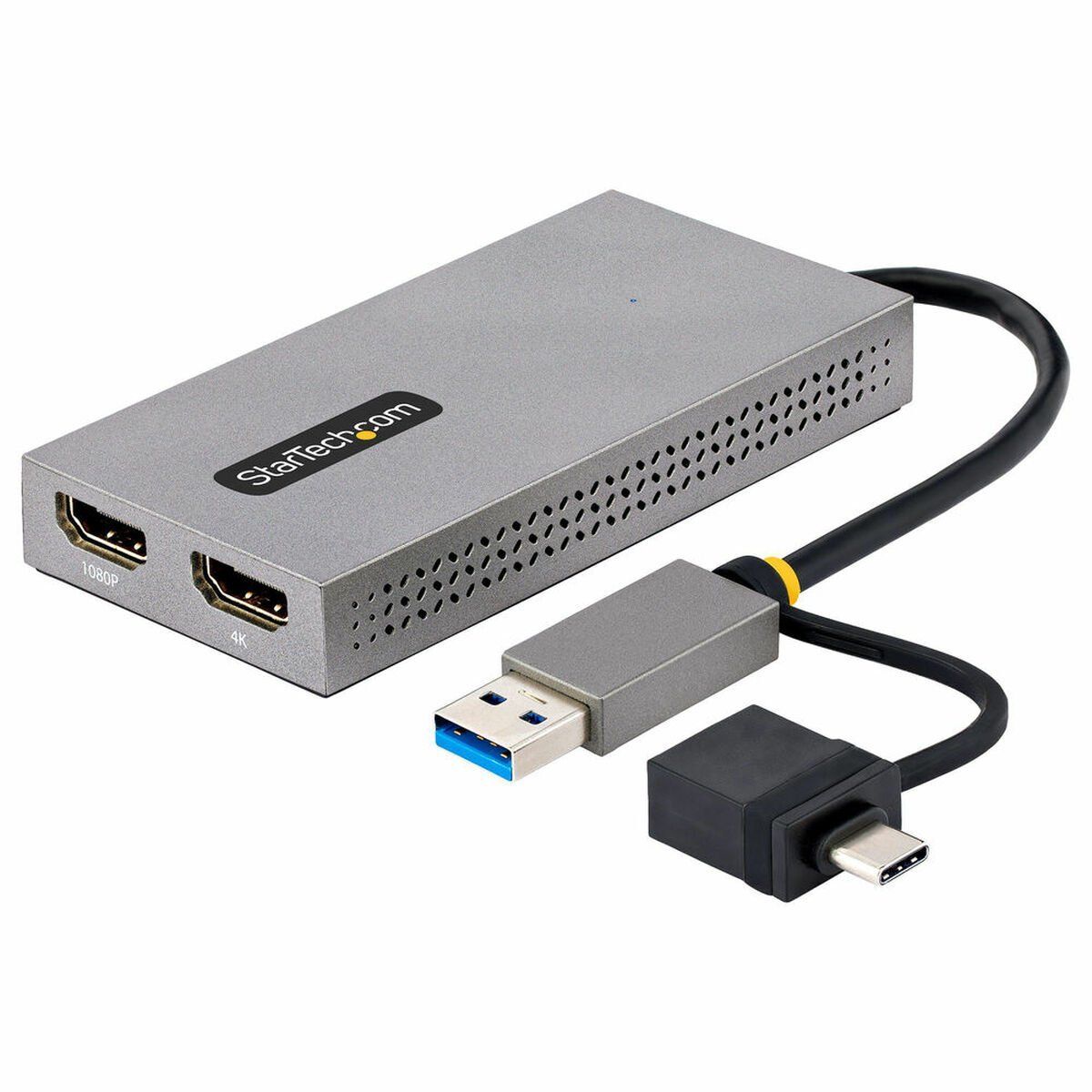 Adaptador USB 3.0 a HDMI Startech 107B-USB-HDMI Gris