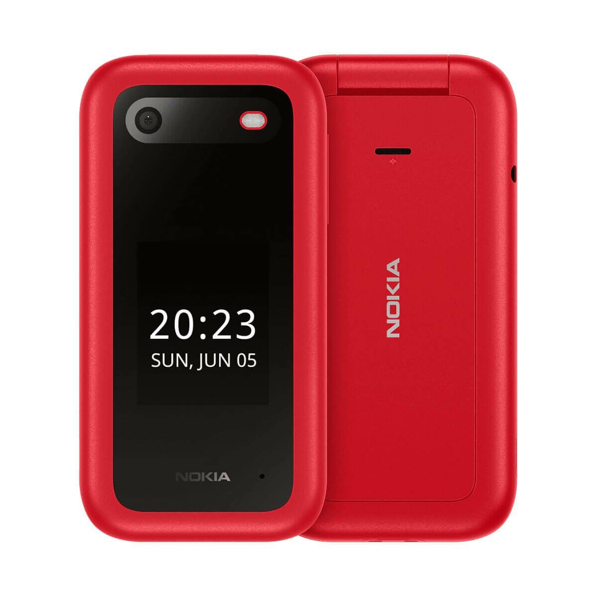 Teléfono Móvil Nokia 2660 Rojo