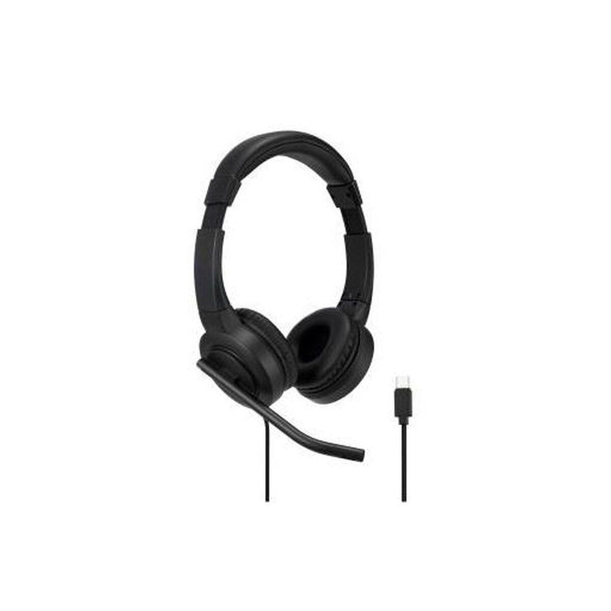Auriculares con Micrófono Kensington H1000 Negro
