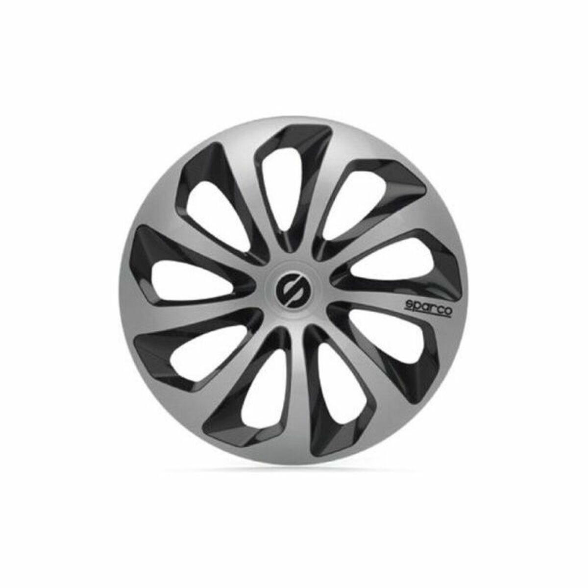Tapacubos Sparco SPC1673SVBK 16" Negro/Plateado