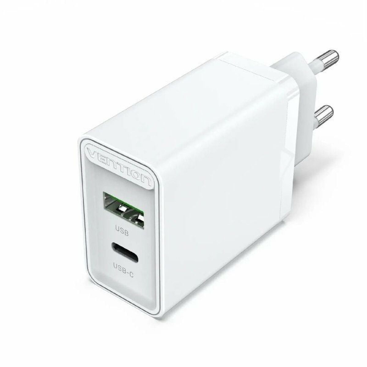 Cargador de Pared Vention FBBW0-EU 20 W Blanco