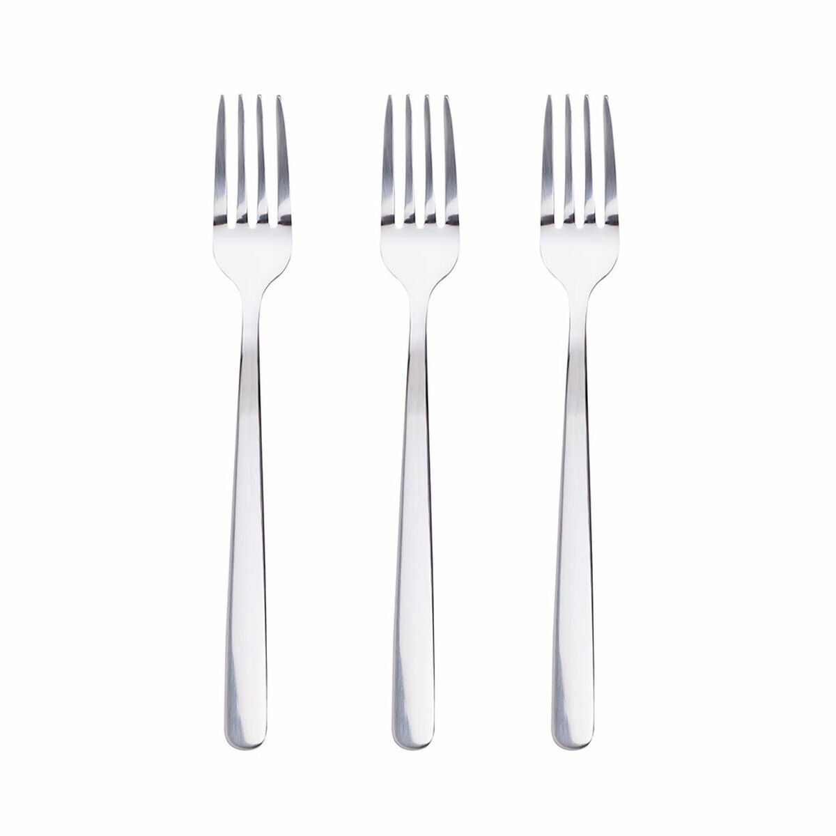 Set de Tenedores para Postre San Ignacio Root SG7780 Acero Inoxidable Mate (3 Unidades)