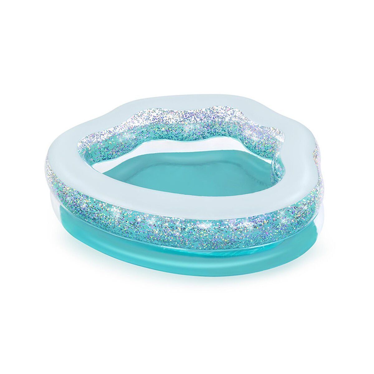 Bestway Piscina Hinchable Infantil Brillante 150x125x43 cm +3 Años Jardin 52489