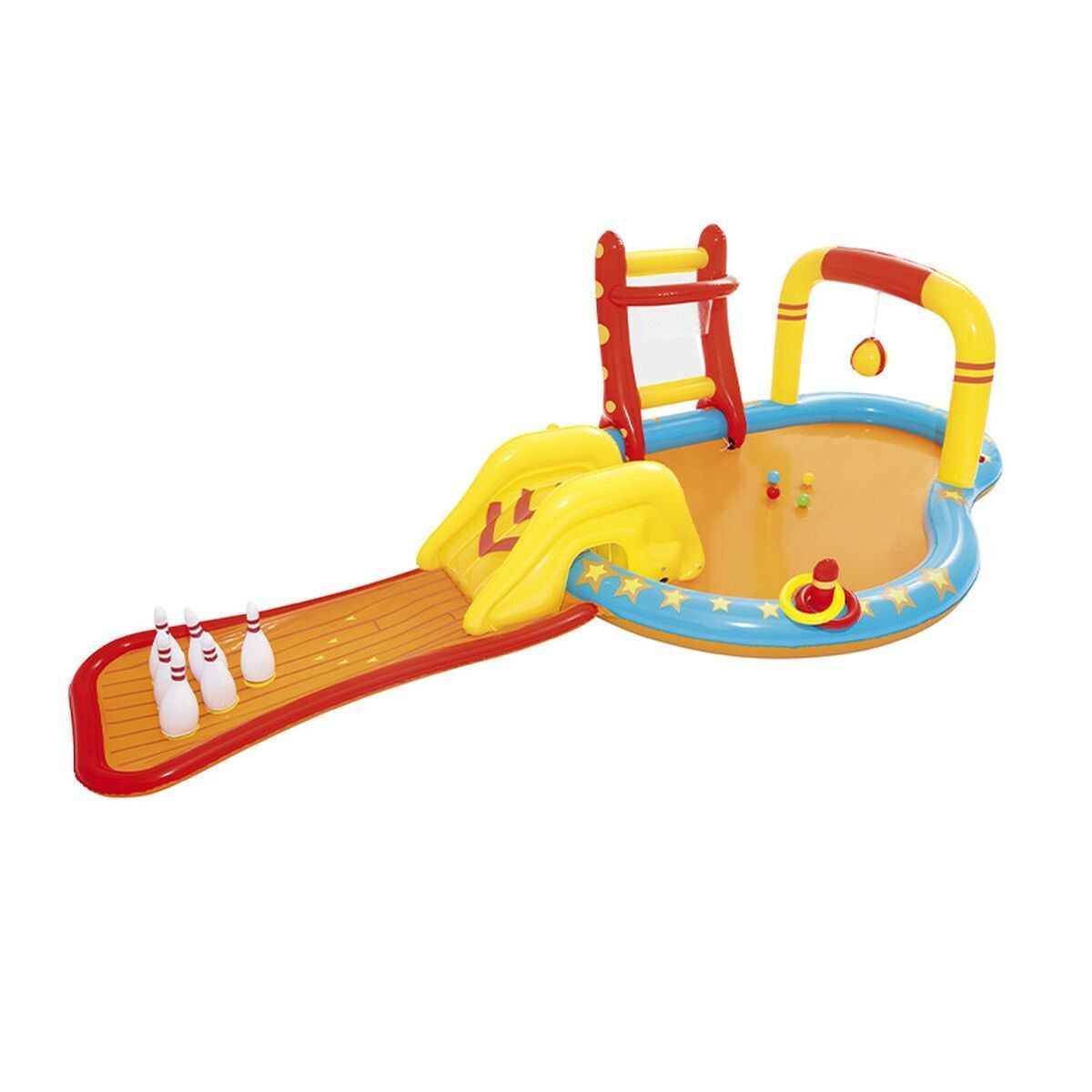 Bestway Piscina Hinchable Parque de Juegos Bolos 435x213x117 cm +2 Años Jardin 53068