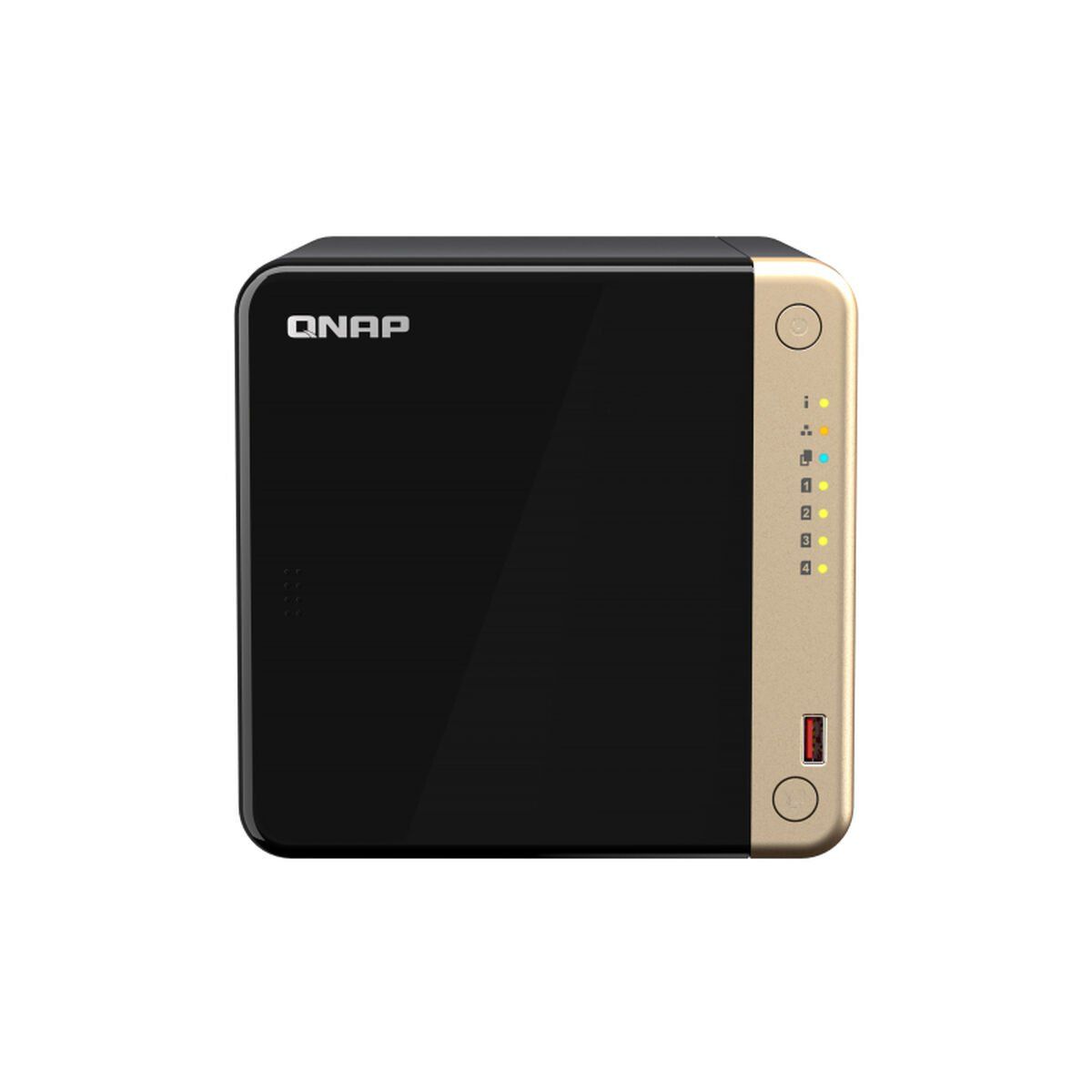 Almacenamiento en Red NAS Qnap TS-464-8G Negro Intel Celeron
