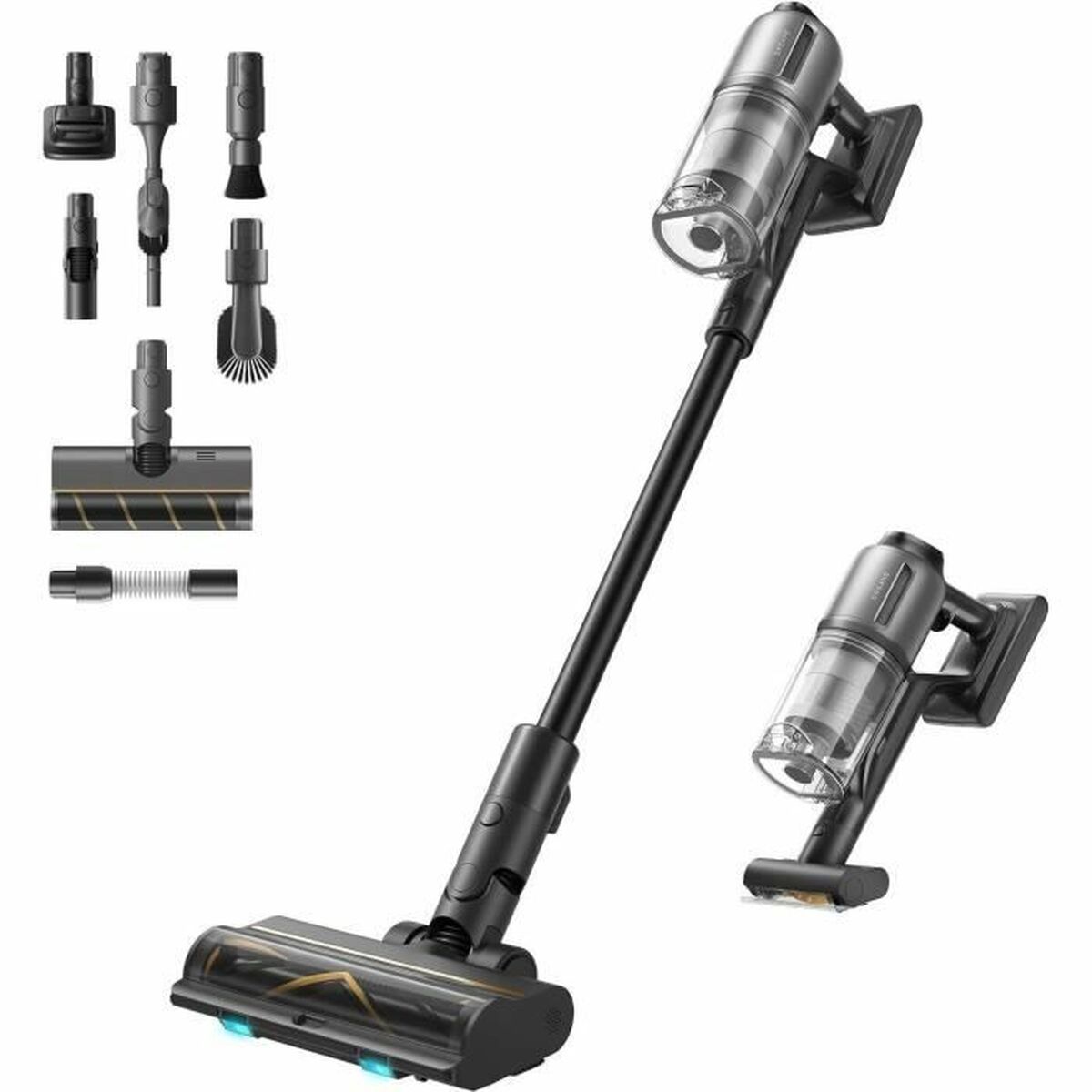 Dreame Aspirador Escoba inalámbrico Z30 850 W batería 0,6 L filtro HEPA negro