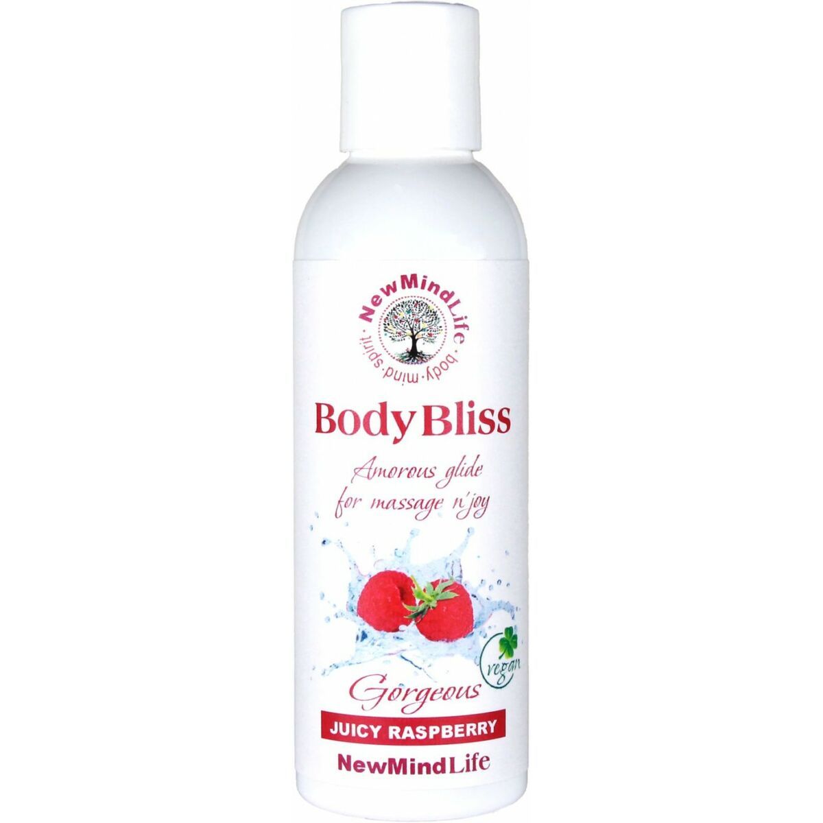 Lubricante Nature Body 100 ml Frambuesa
