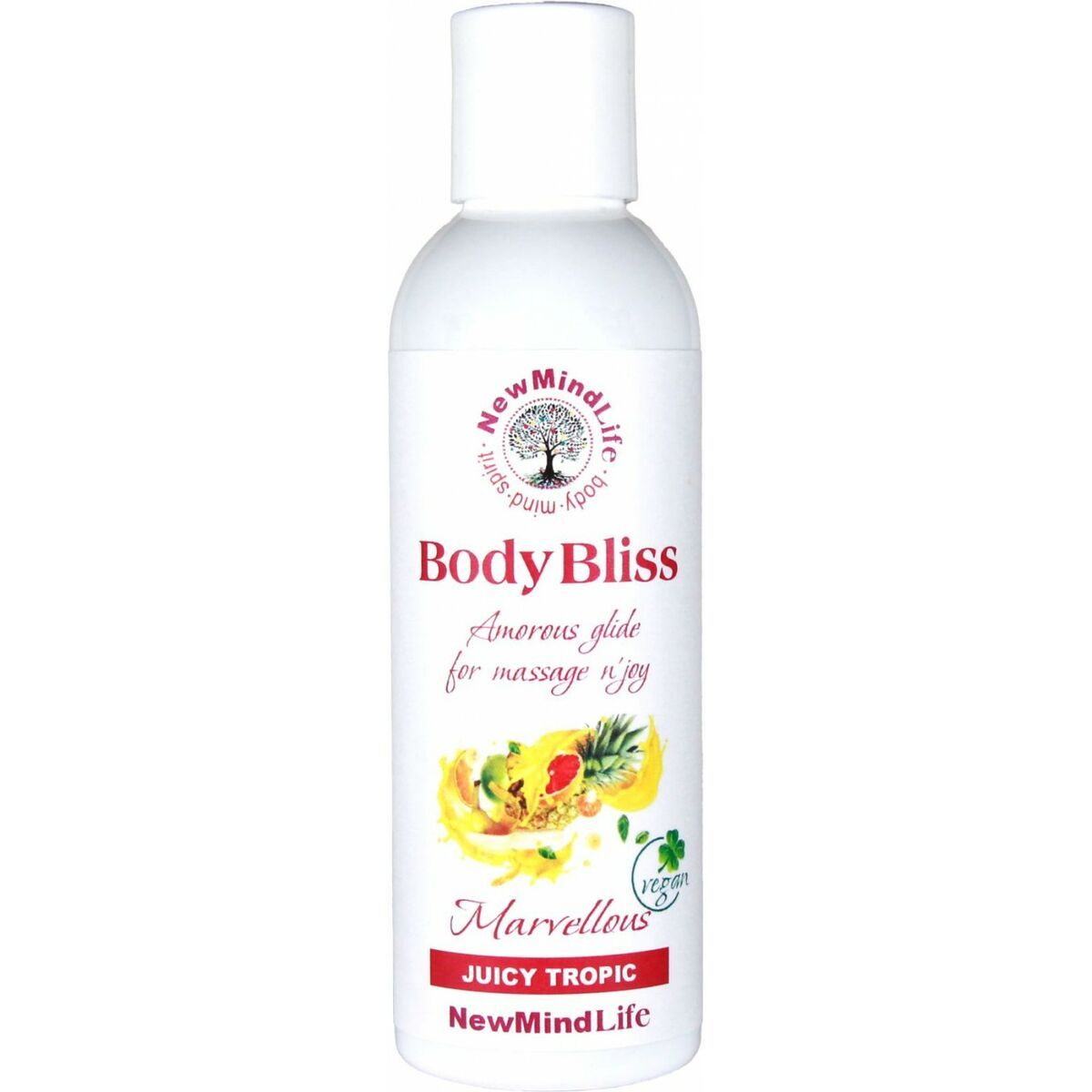 Lubricante Nature Body 100 ml Frutas tropicales Tropical