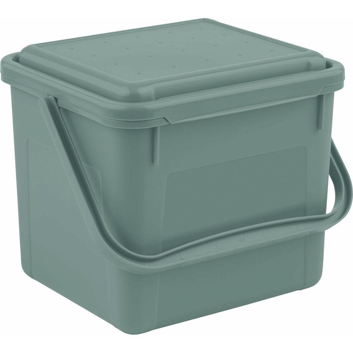 Cubo de Basura para Reciclaje Rotho Verde