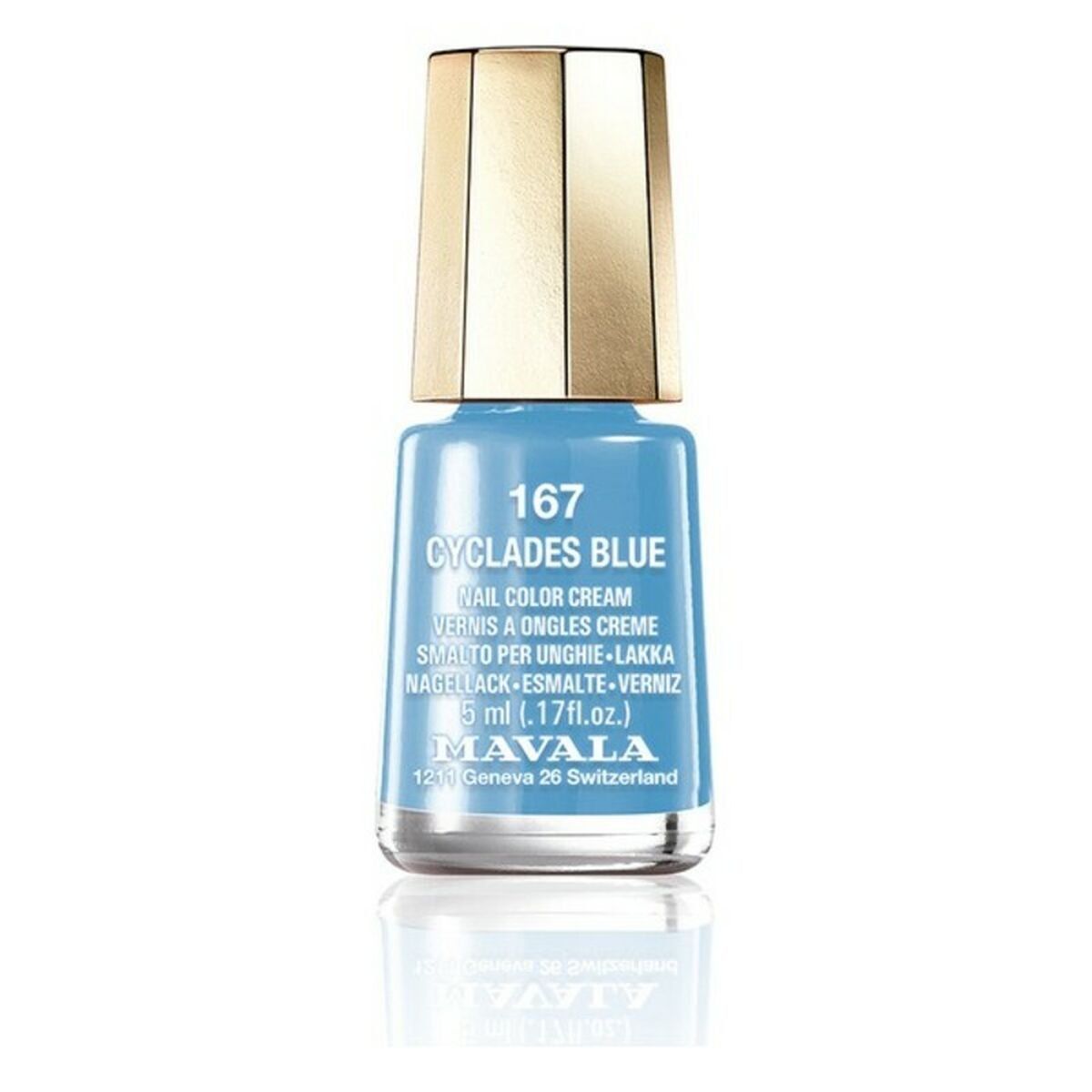Esmalte de uñas Mavala 167-cyclades blue 5 ml