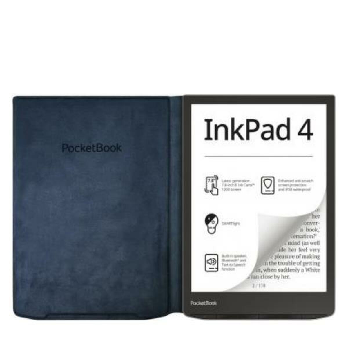 Funda para eBook PocketBook HN-QI-PU-743G-NB-WW 7,8"