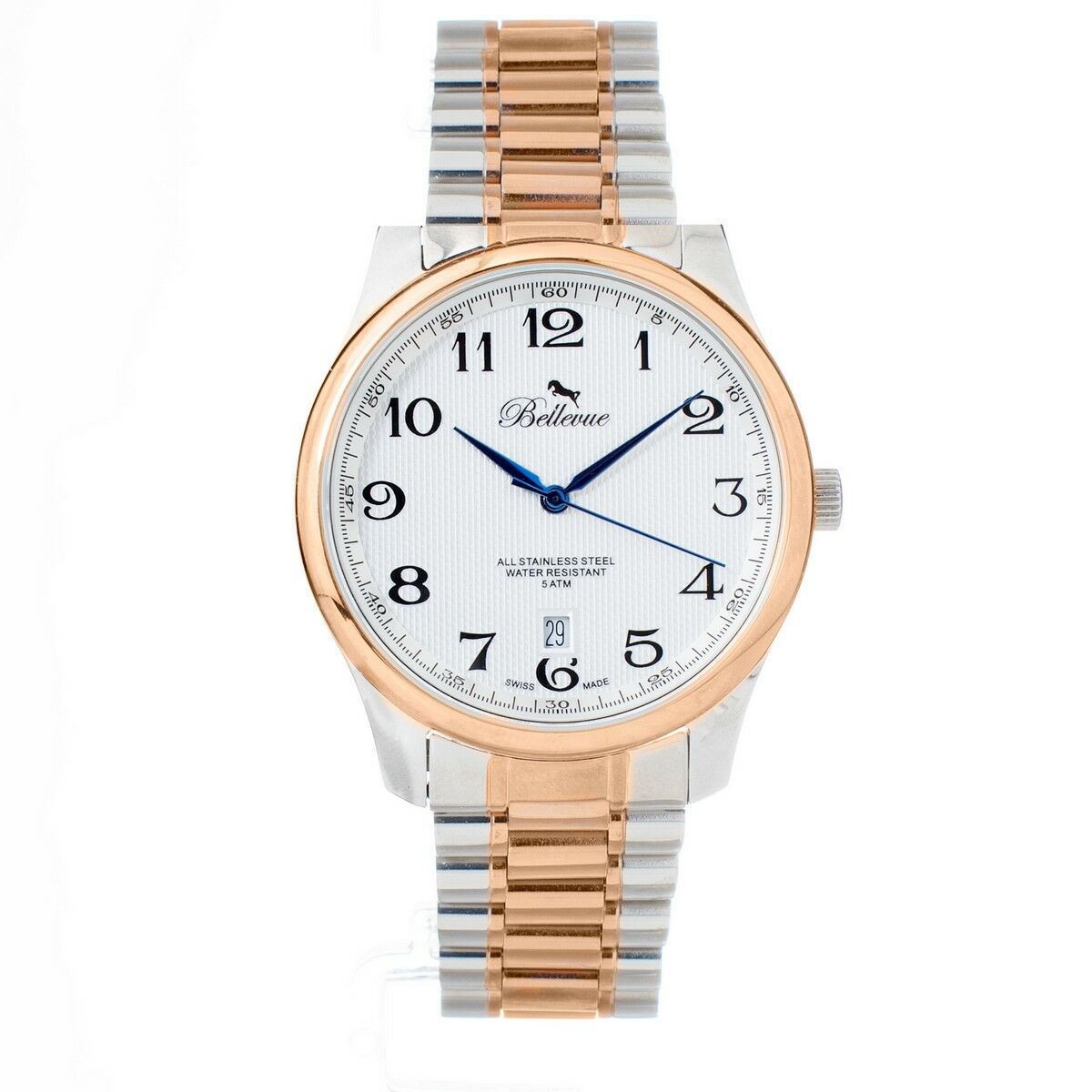 Reloj Hombre Bellevue Plateado (Ø 40 mm)