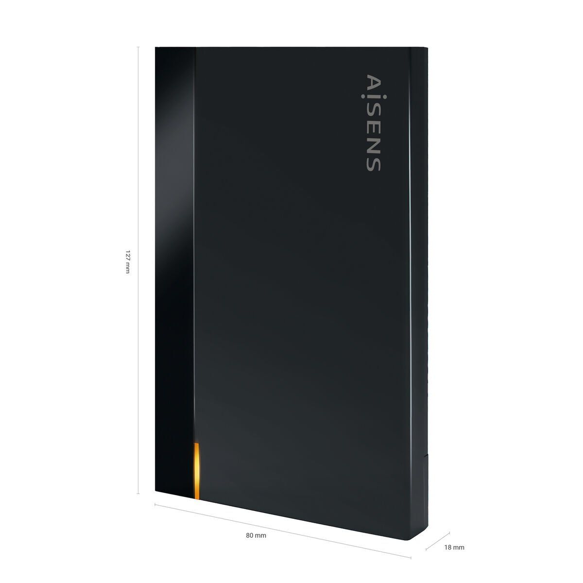 Caja Externa Aisens ASE-2524B Negro 2,5"