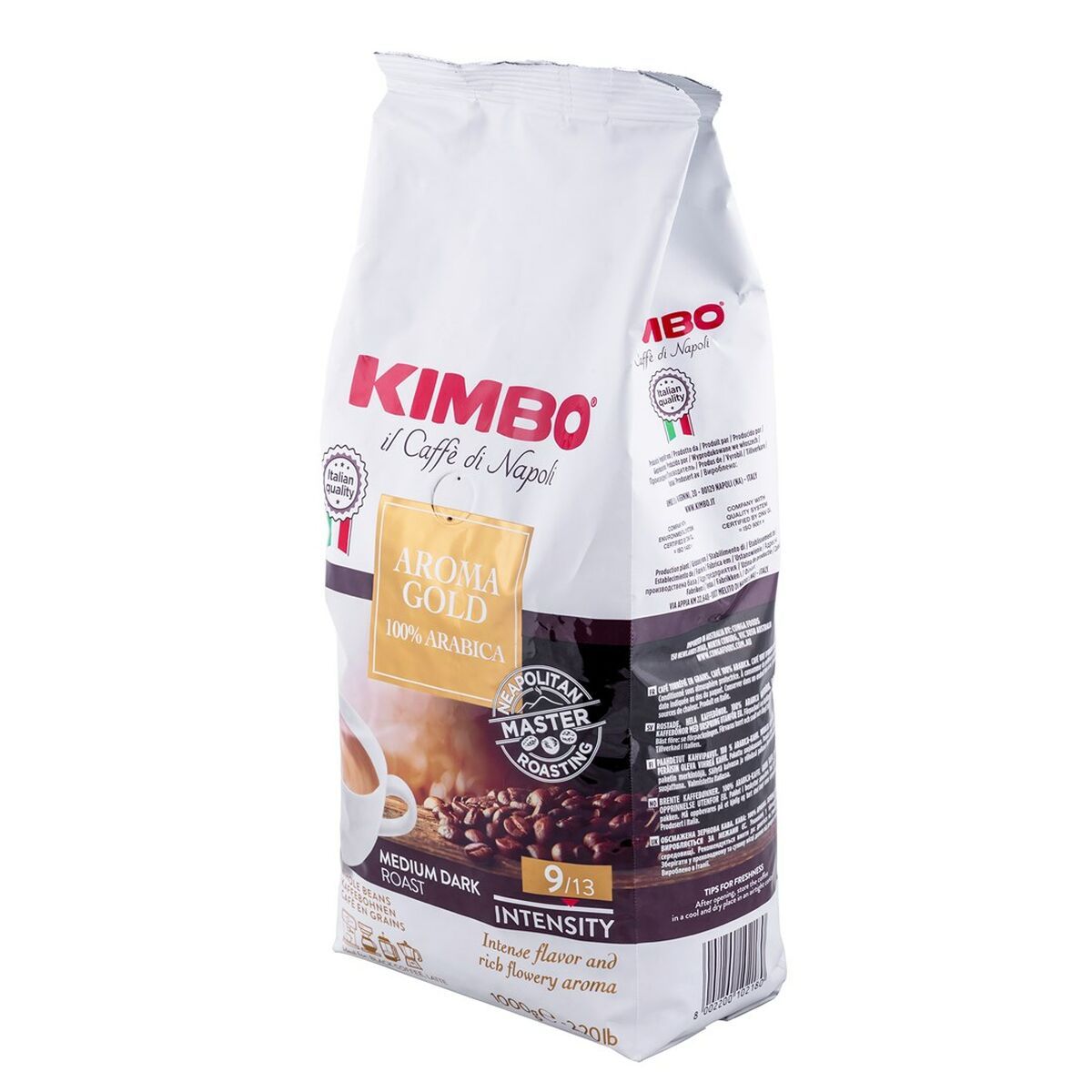 Café en Grano Kimbo Aroma Gold