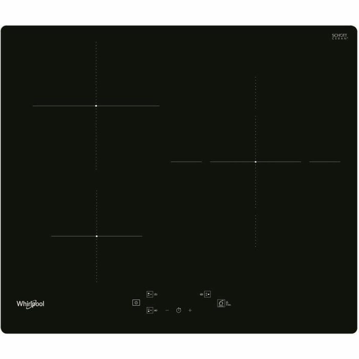 Placa de Inducción Whirlpool Corporation WS Q1160 NE 60 cm