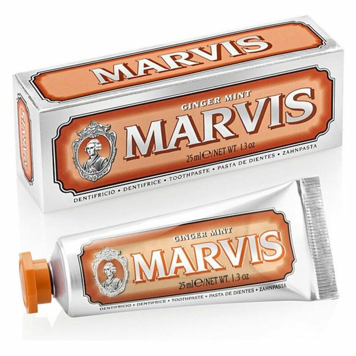 Pasta de Dientes Marvis Ginger Mint 25 ml 125 ml