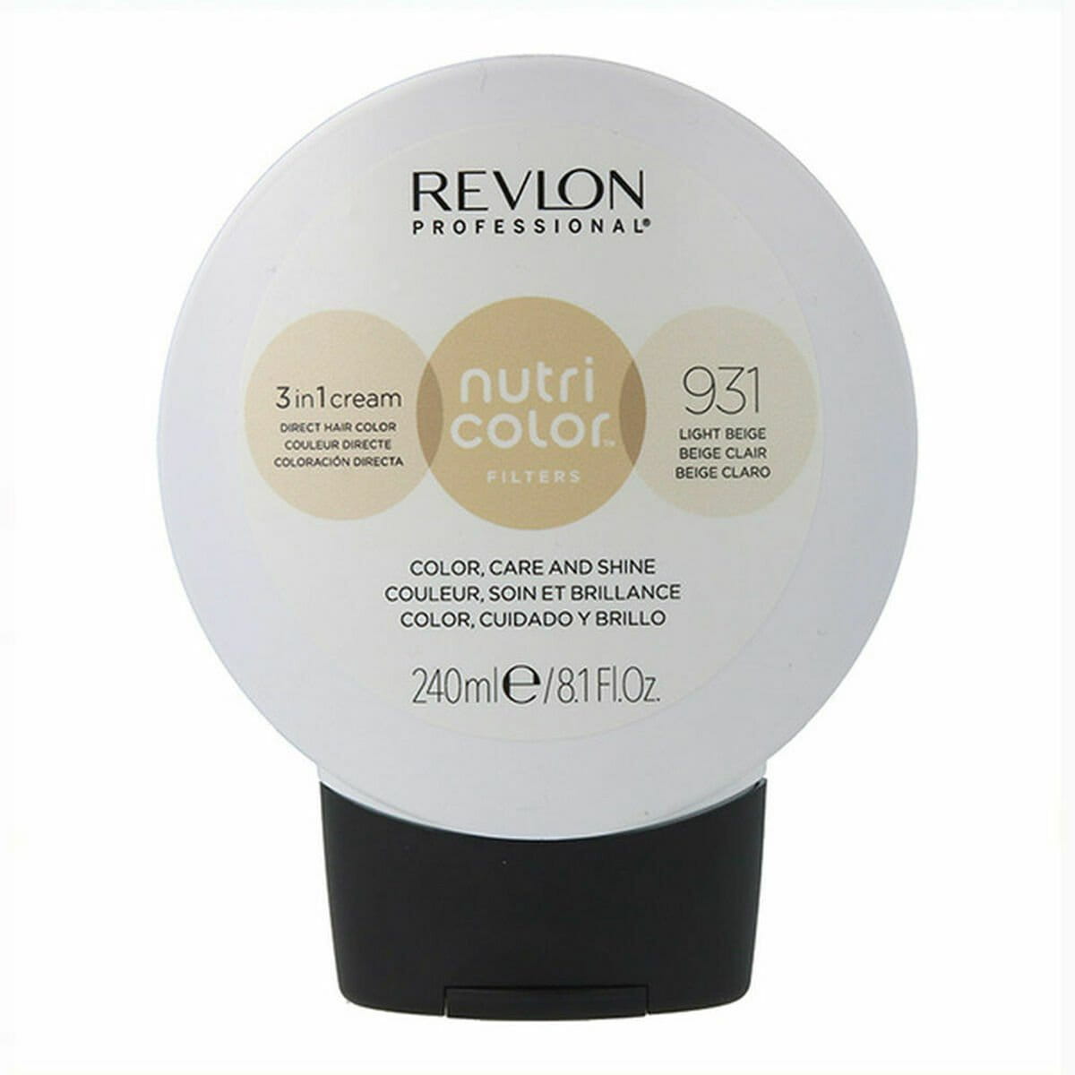 Tinte Permanente Revlon Nutri Color 240 ml Beige