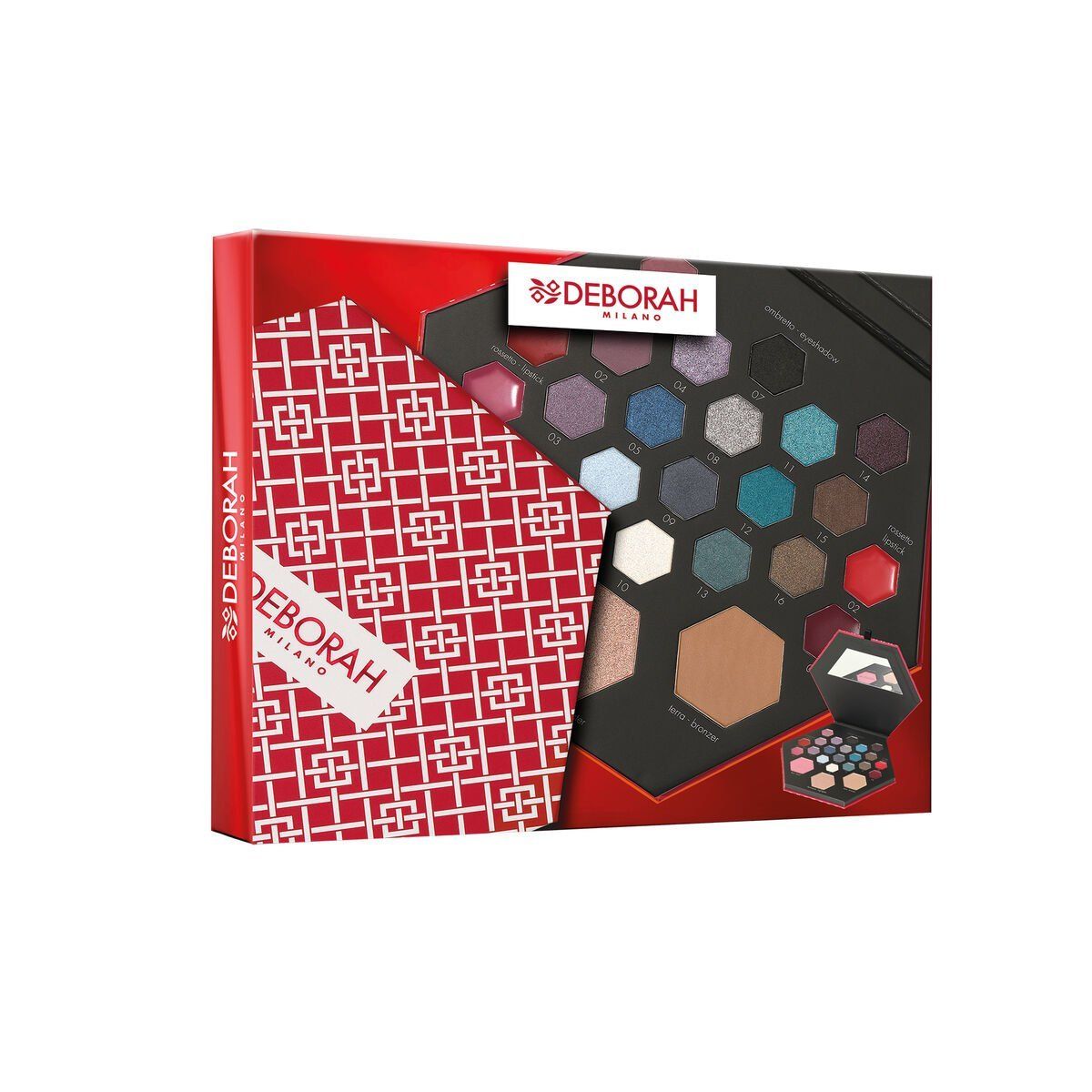 Paleta de Sombras de Ojos Deborah TROUSSES 24 SMALL COLD