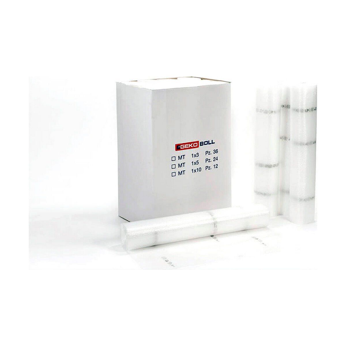 Papel de burbujas Geko Transparente 1 x 5 m Rollo