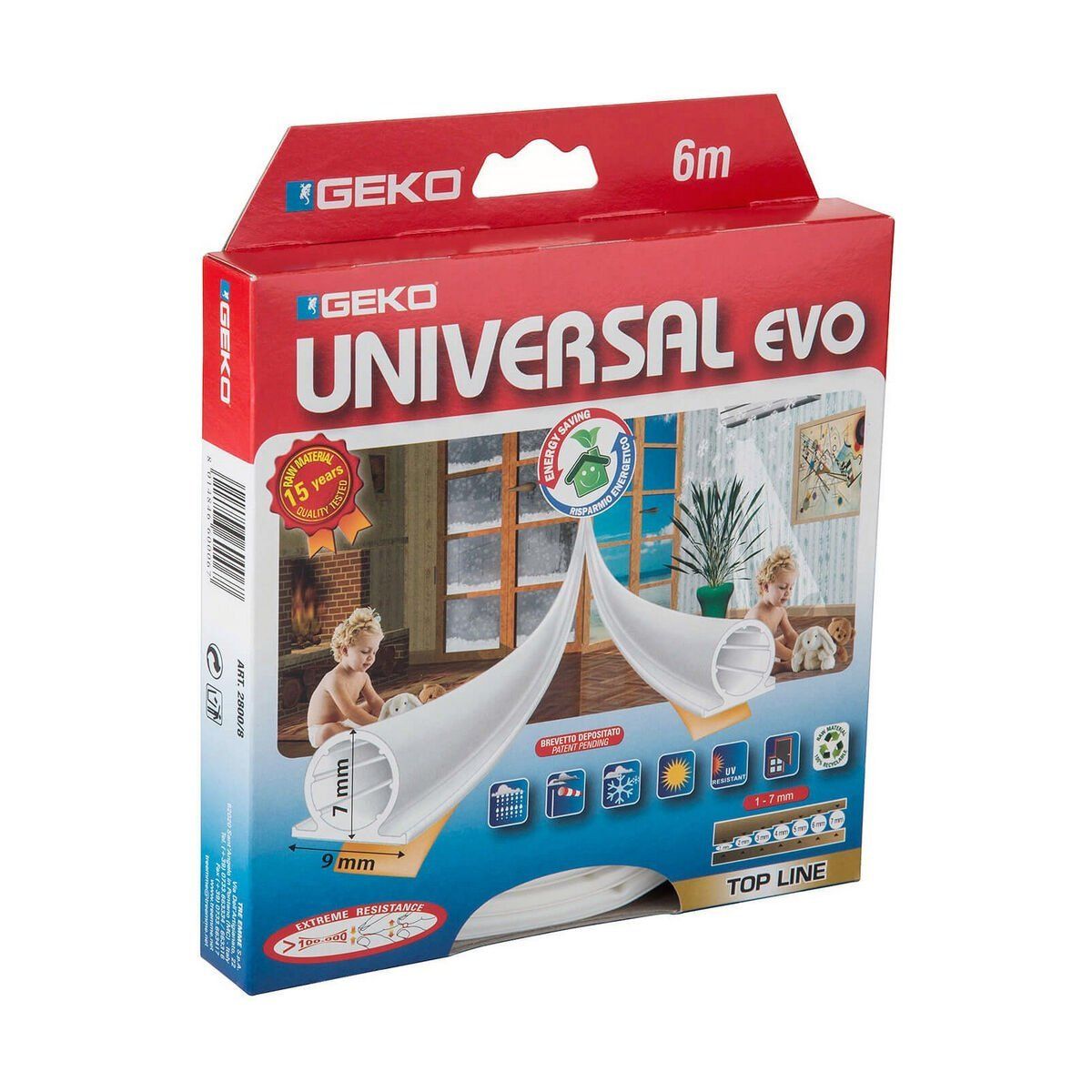 Burlete Geko Blanco 6 m