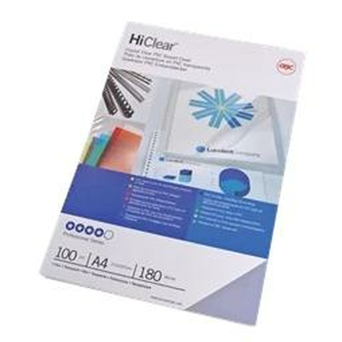 Portadas de encuadernación GBC HiClear Transparente Din A3 PVC (100 Unidades)