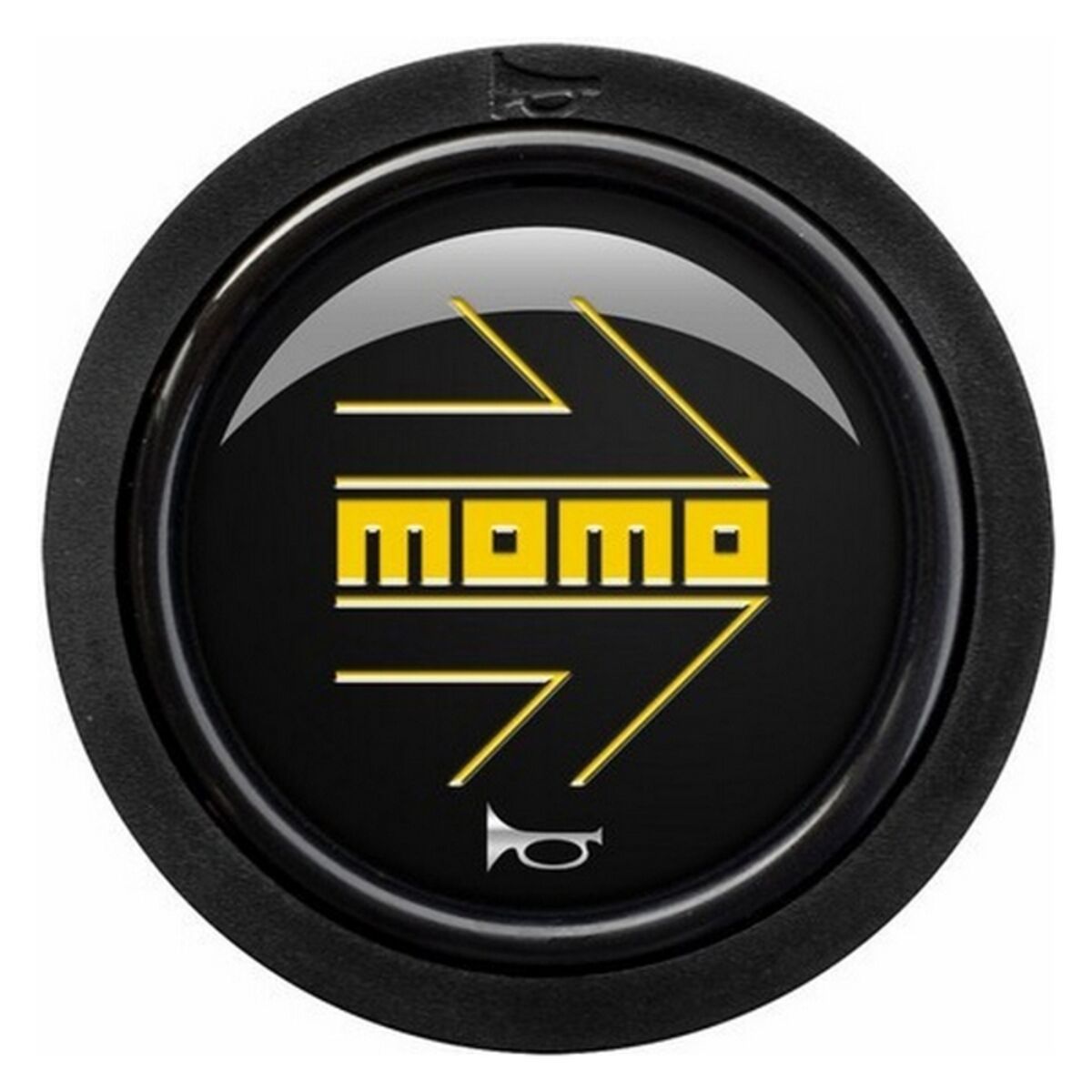 Pulsador MOMO SPHOARWBLKYER Amarillo
