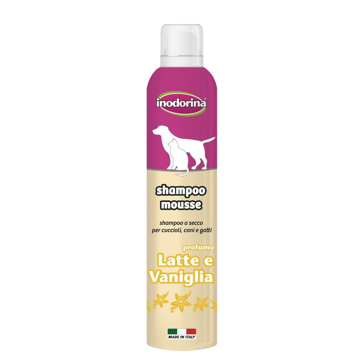 Champú para mascotas Inodorina Vainilla 300 ml