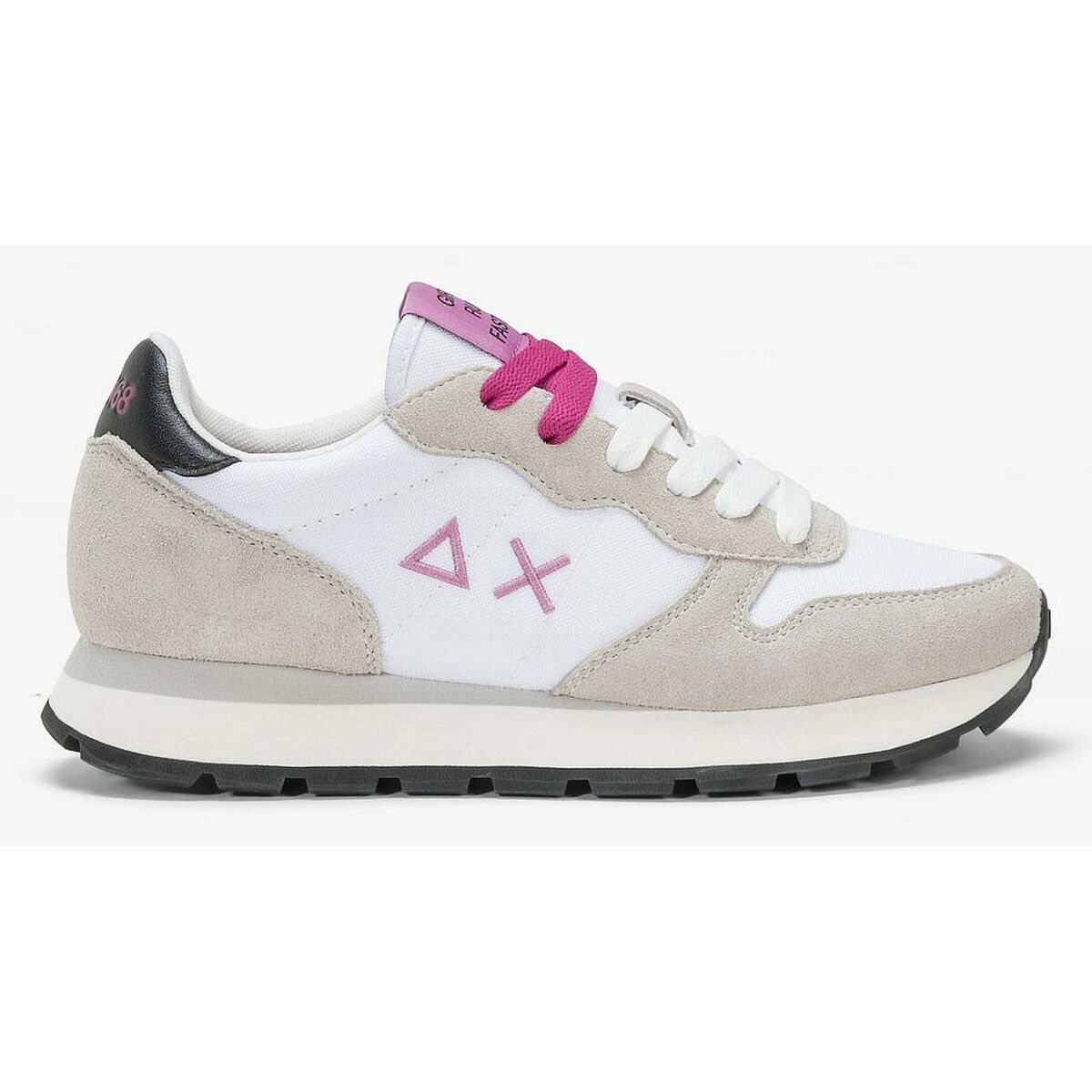 Zapatillas Deportivas Mujer SUN68 ALLY SOLID NYLON Z44201 01 Blanco