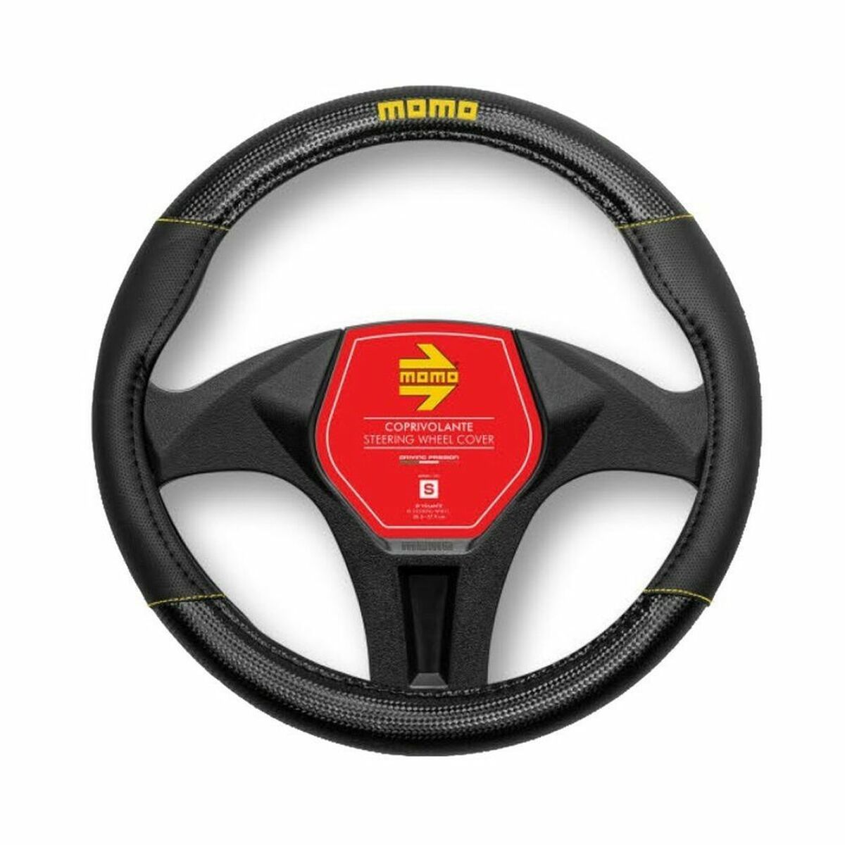 Funda para Volante MOMO MOMLSWC013BY Negro