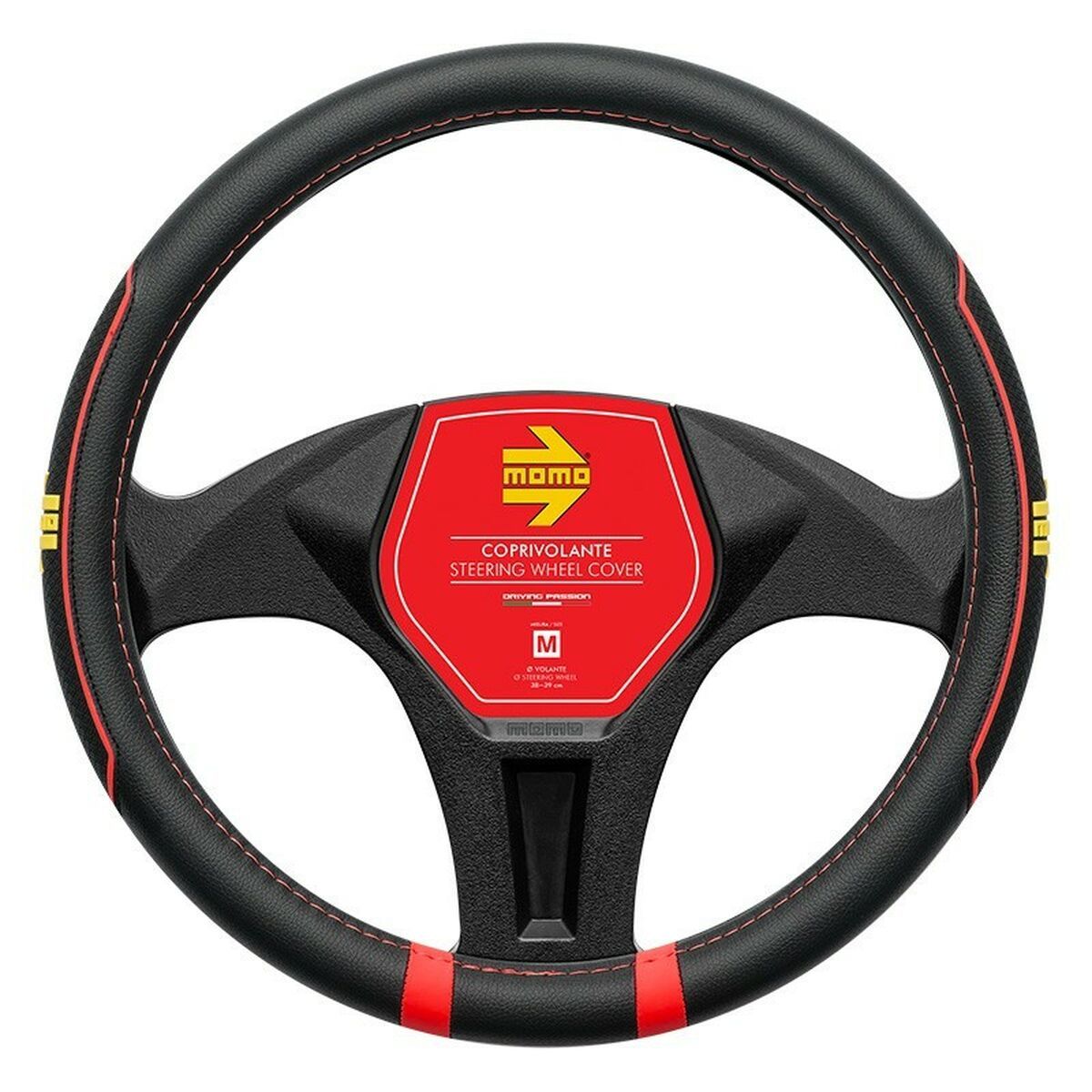 Funda para Volante MOMO MOMLSWC0FASBR Ø 38-39 cm