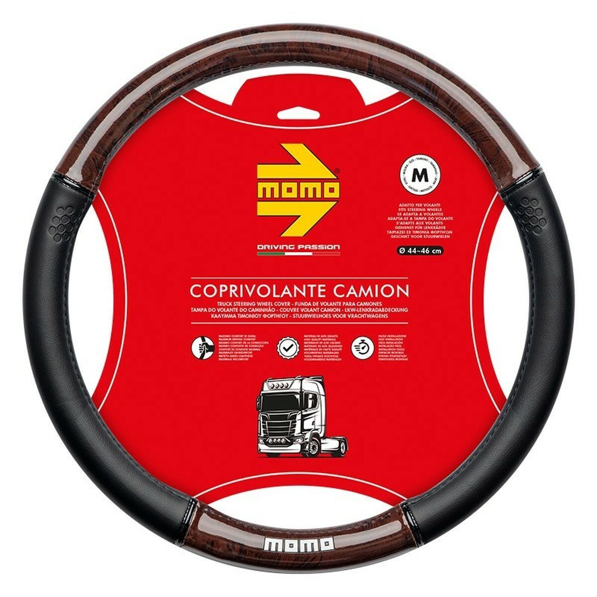 Funda para Volante MOMO MOMLSWCTLXWOD Ø 44-46 cm