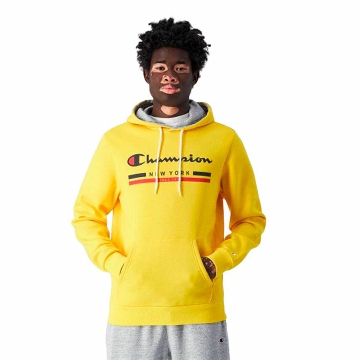Sudadera con Capucha Hombre Champion