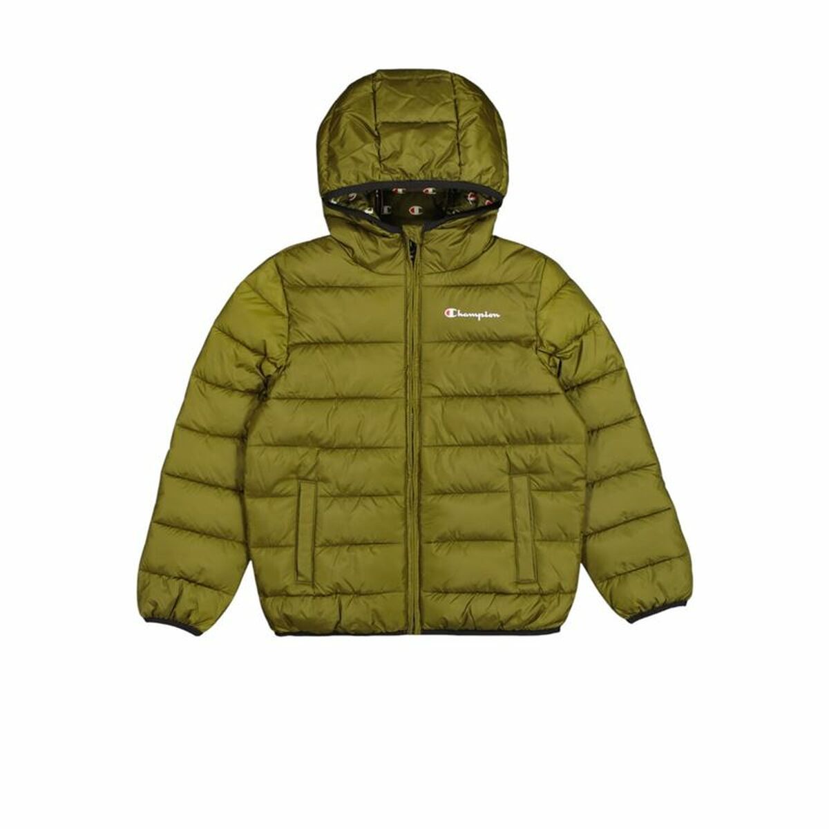 Chaqueta Deportiva para Hombre Champion Hooded Verde