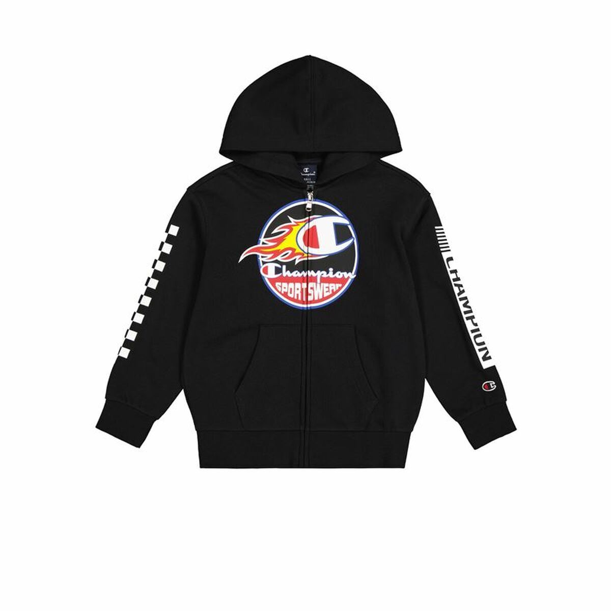 Sudadera con Capucha Hombre Champion Negro